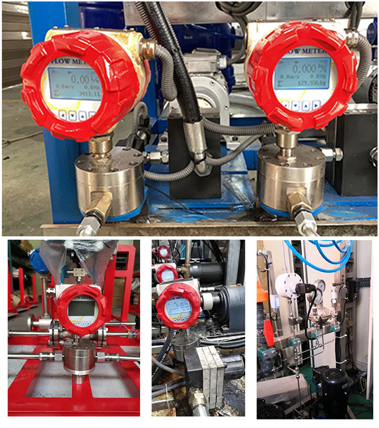 液體圓齒輪流量計現(xiàn)場安裝案例